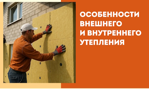 Какие особенности внешнего и внутреннего утепления в Кореновске