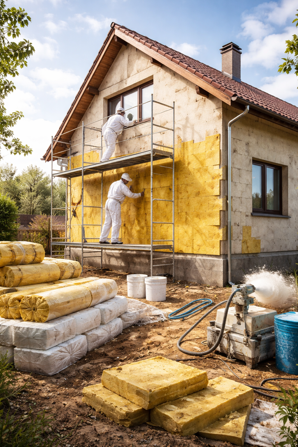 Профессиональное утепление домов в Кореновске — тепло, надежность, экономия