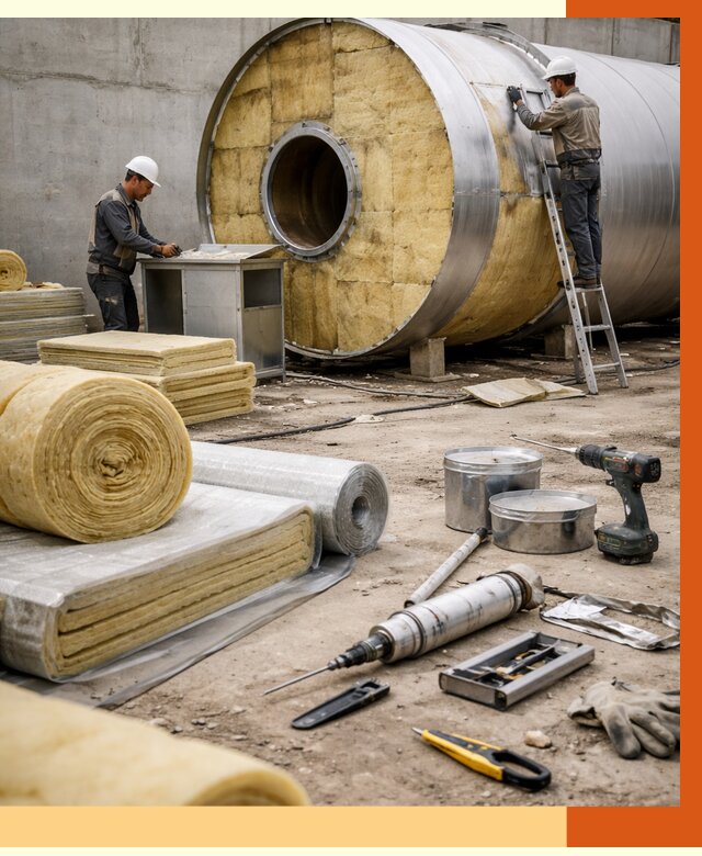 Утепление резервуара с топливом в Кореновске от 28501 руб. под ключ | ТепломастерКнв